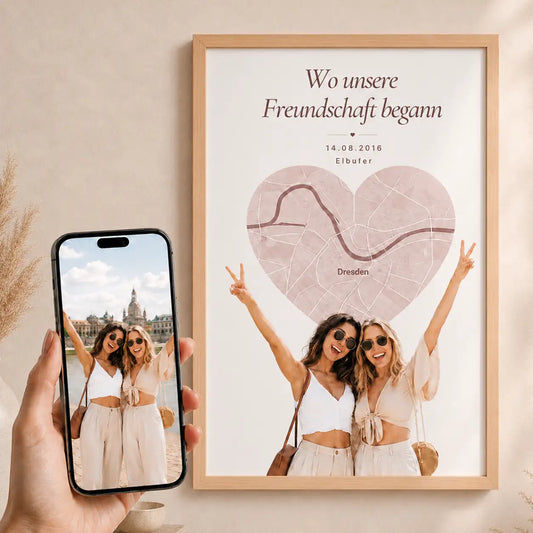 Poster "Wo unsere Freundschaft begann #2"