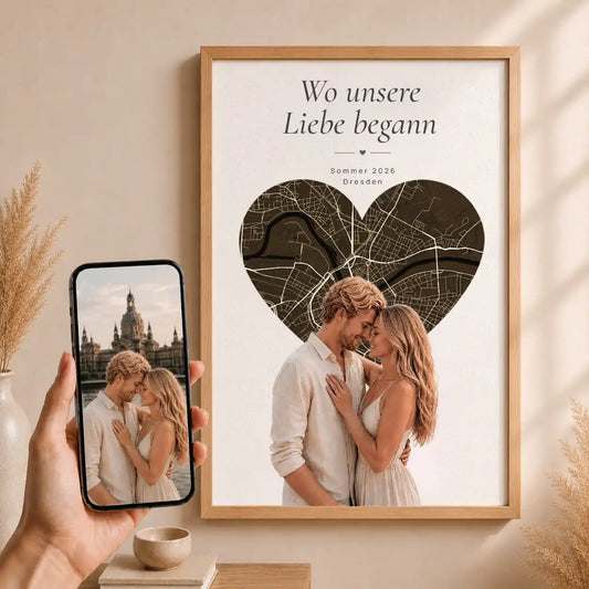 Poster „Wo alles begann“ | Liebesort-Edition #2