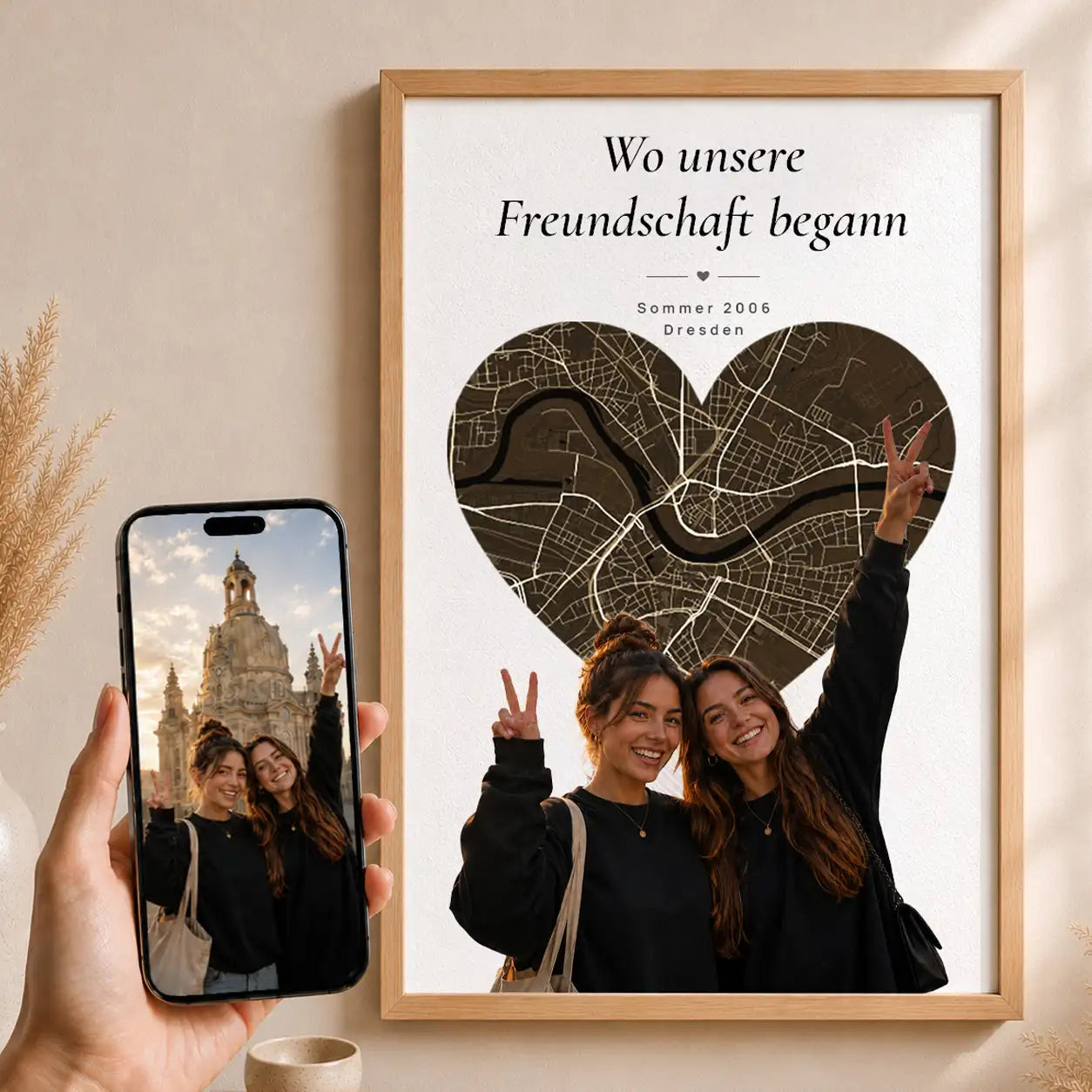 Poster "Wo unsere Freundschaft begann #3"