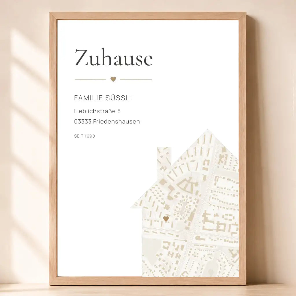 Poster "Zuhause"