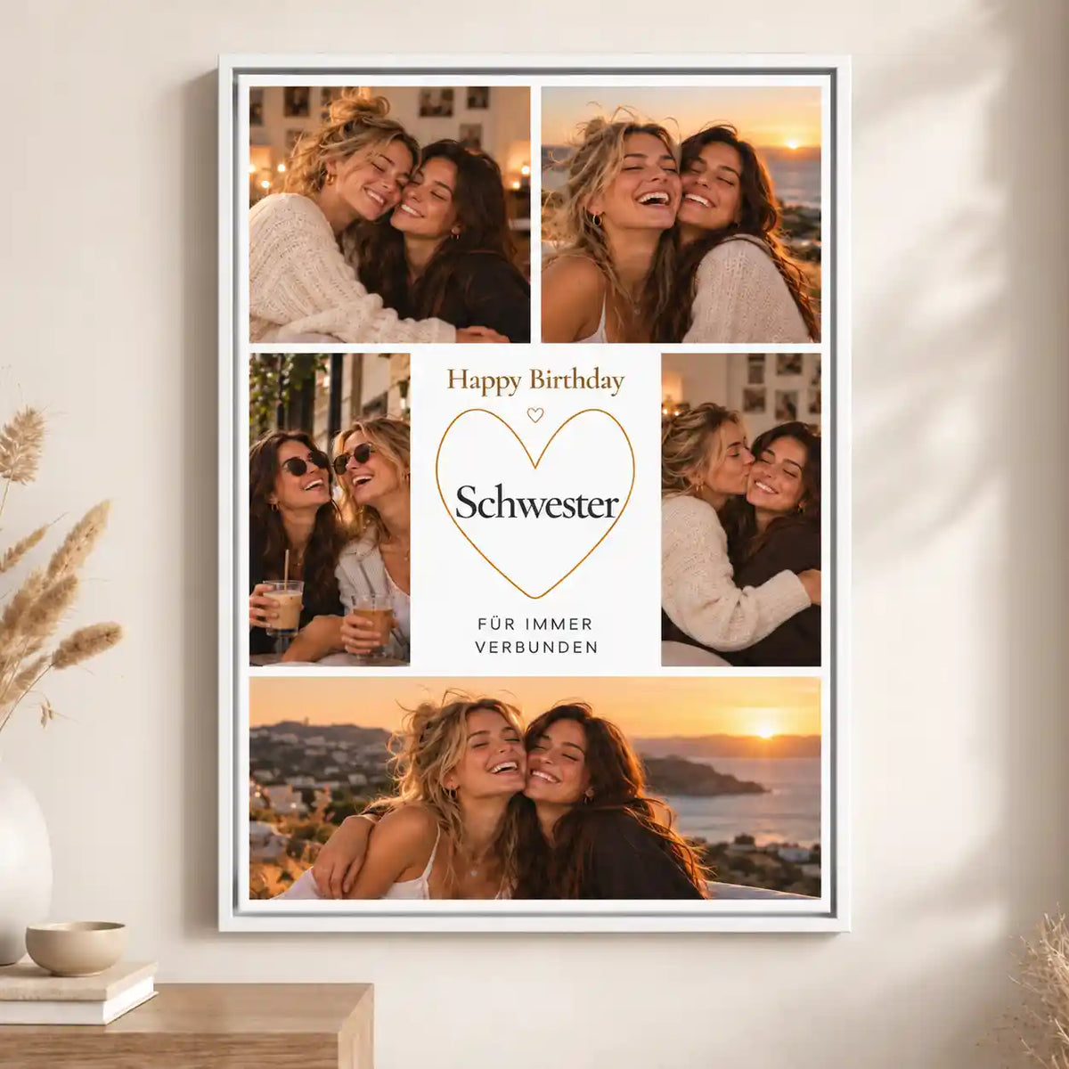 Leinwand Fotocollage "Geburtstag" #2
