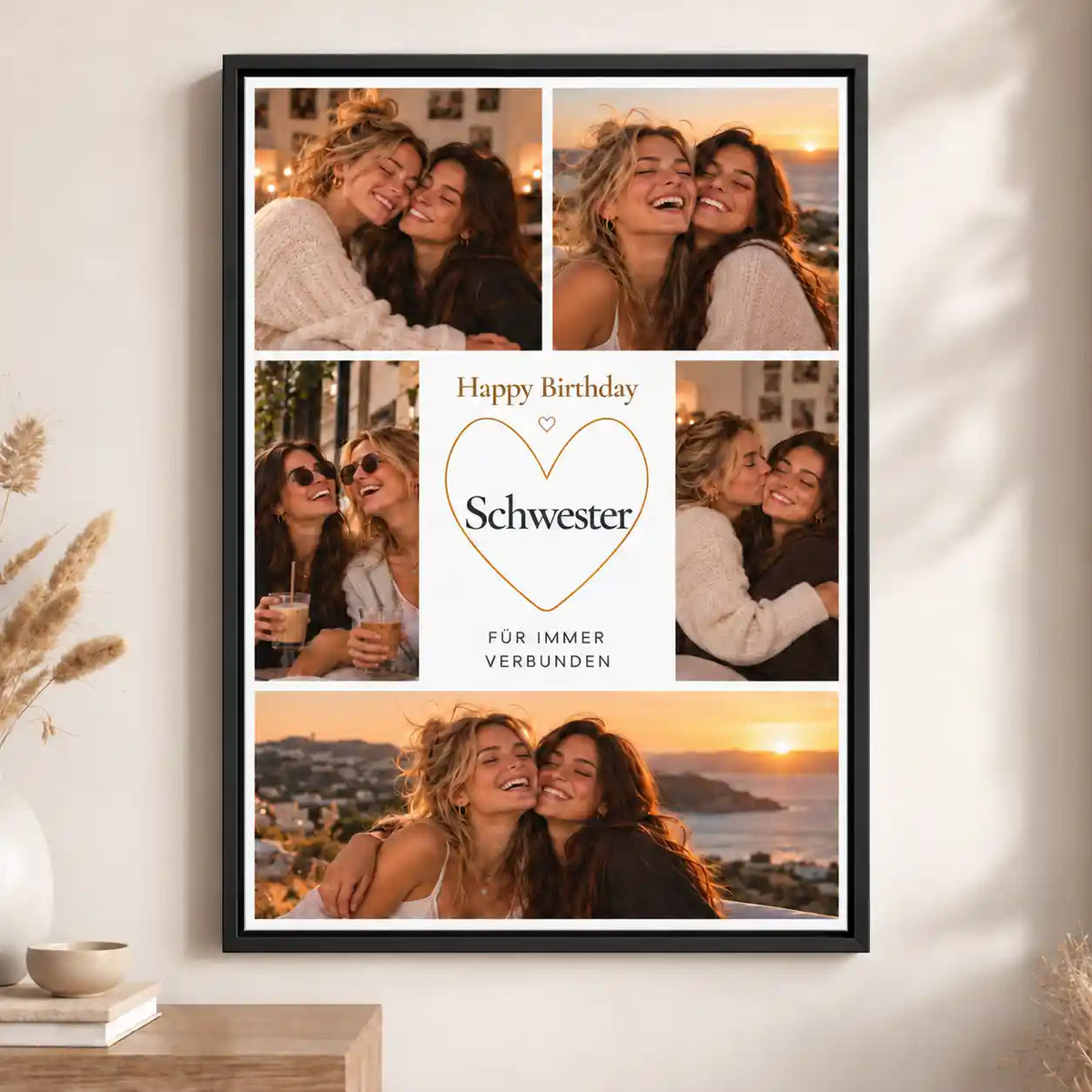 Leinwand Fotocollage "Geburtstag" #2