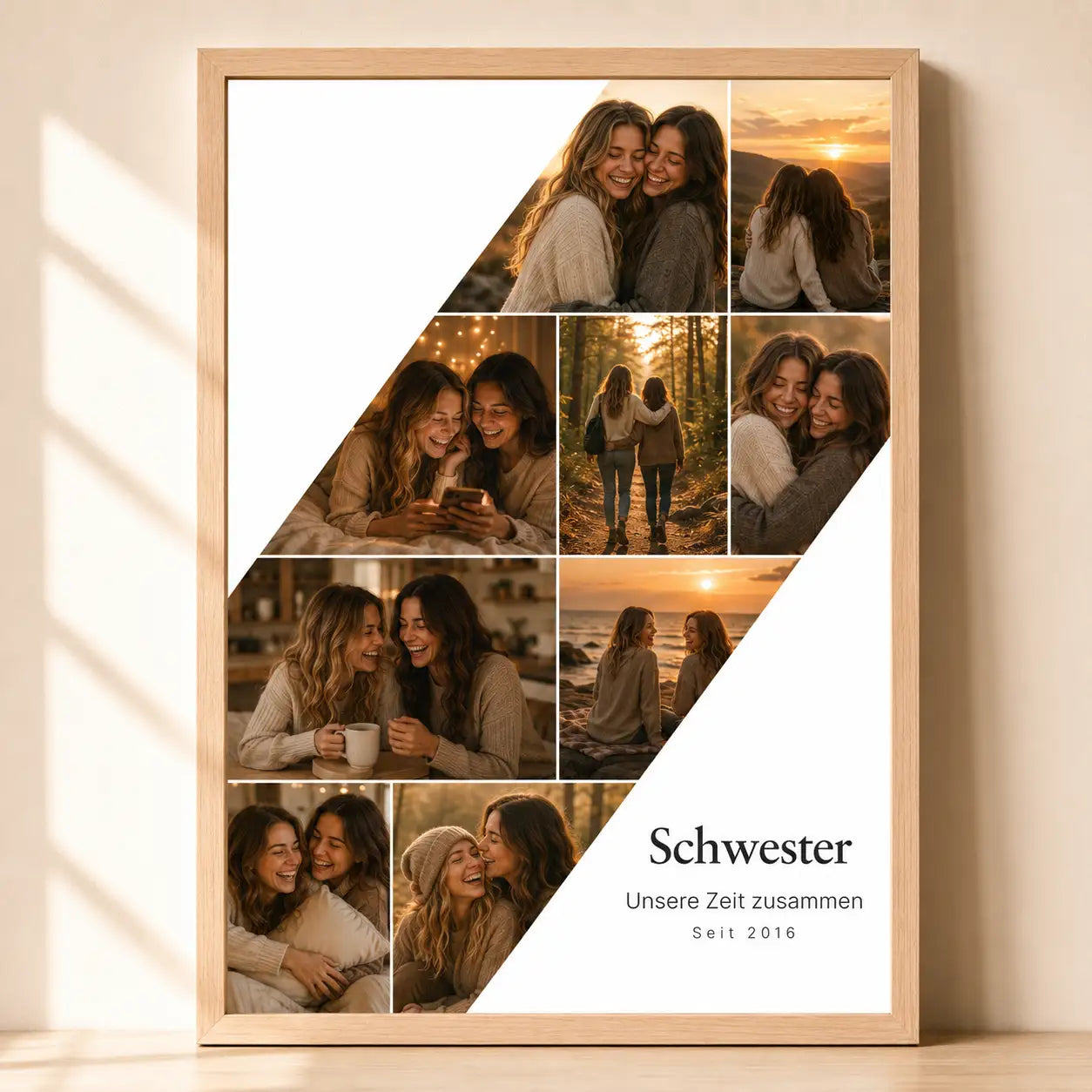 Poster Fotocollage "All die Momente" #2