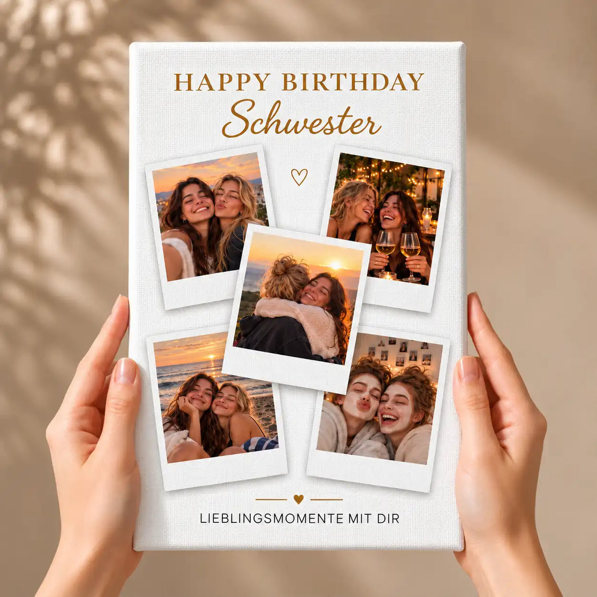Leinwand Fotocollage "Geburtstag" #3