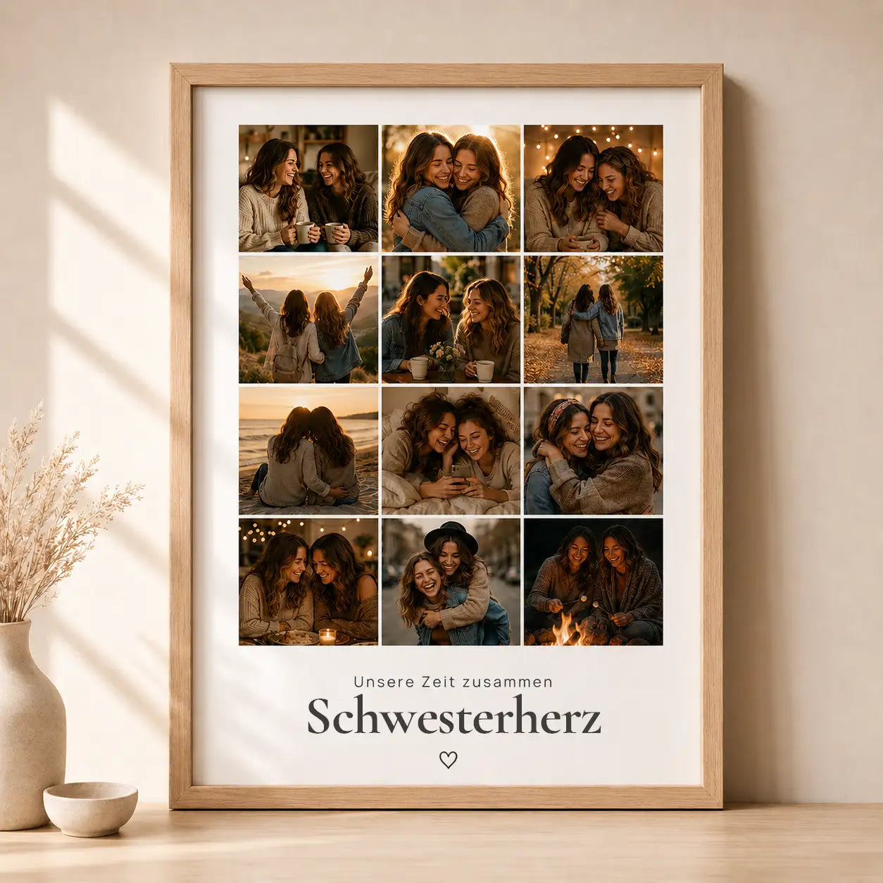 Poster Fotocollage "Glücksmomente #2"