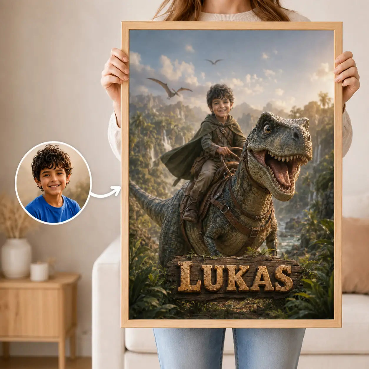 Wandbild Foto "Dinozeit"