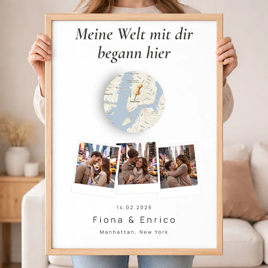 Wandbild "Wo alles begann" | Unsere Welt-Edition