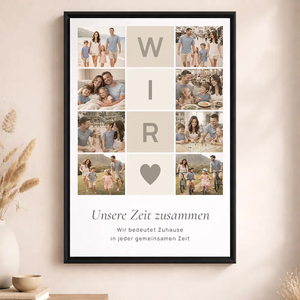 Leinwand Fotocollage "Lieblingsmoment"