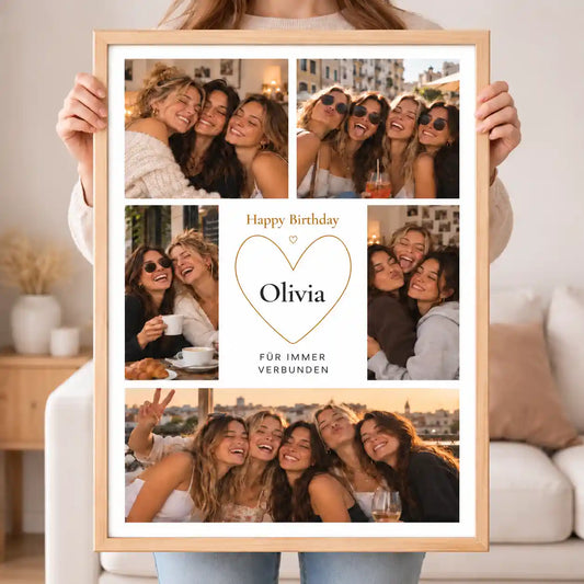 Wandbild Fotocollage "Geburtstag" #2