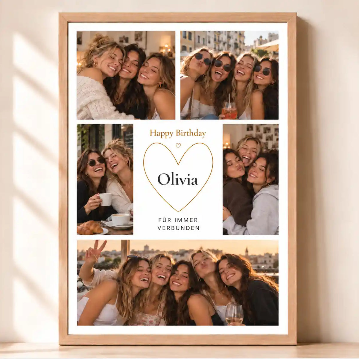 Poster Fotocollage "Geburtstag" #2