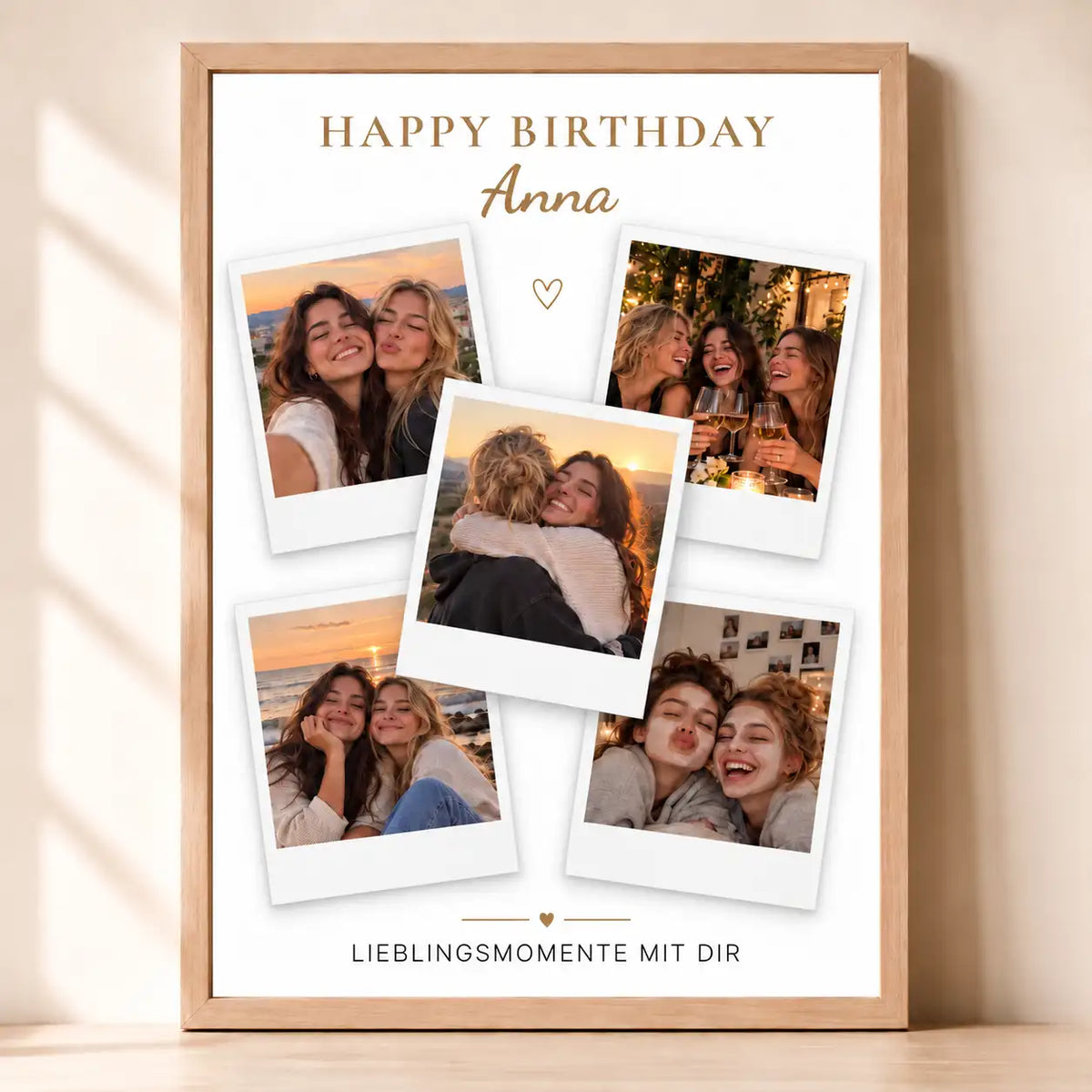 Poster Fotocollage "Geburtstag" #3