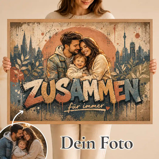 Wandbild Fotocollage "Graffiti"