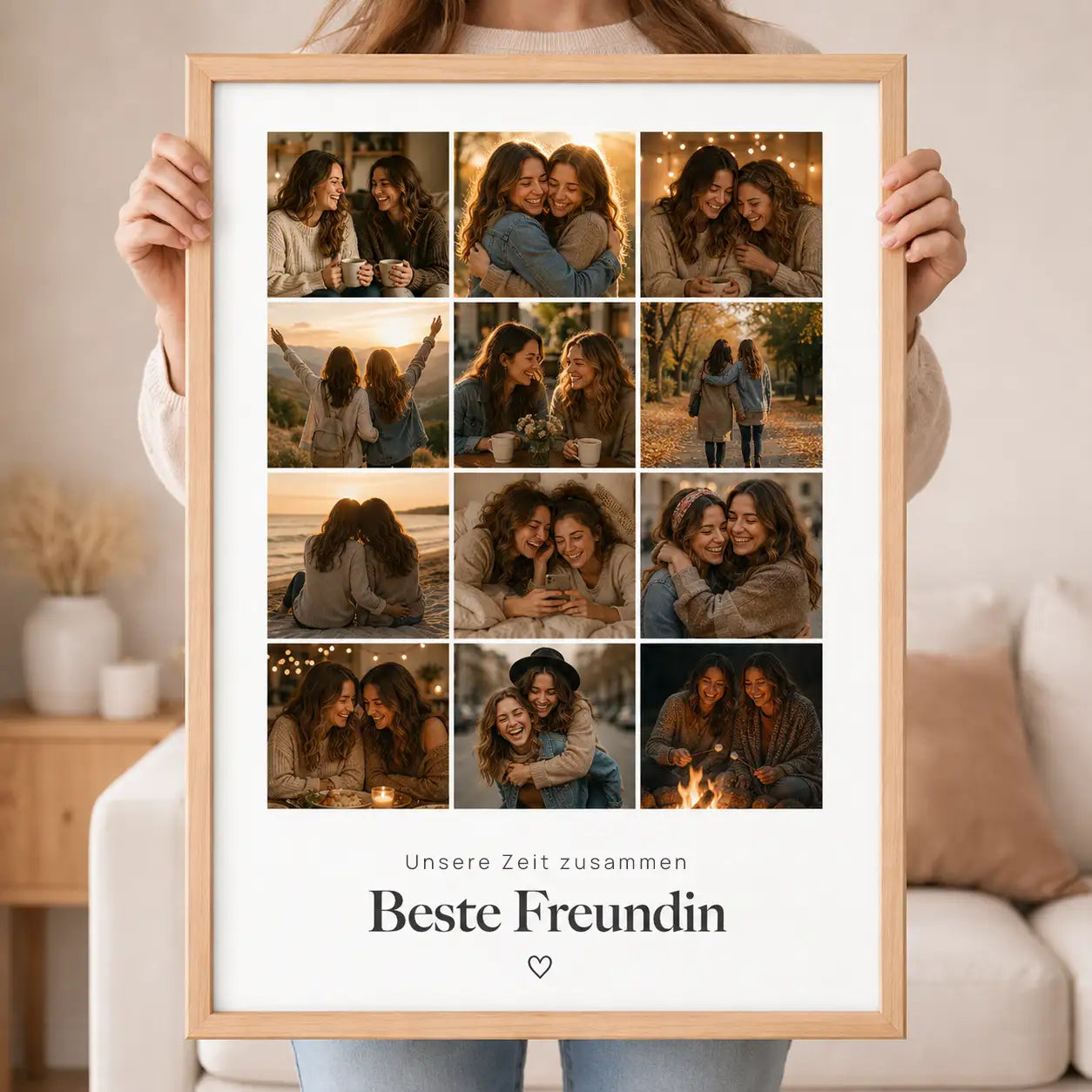 Wandbild Fotocollage "Glücksmomente #2"
