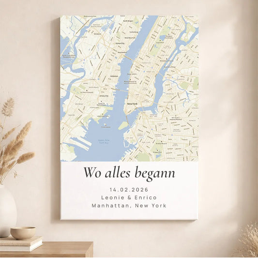 Leinwand "Wo alles begann" | Klassik-Edition