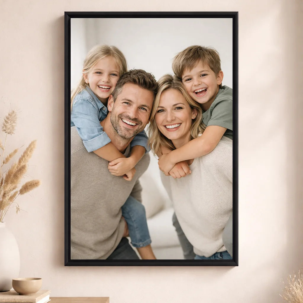 Leinwand Portrait "Dein Foto"