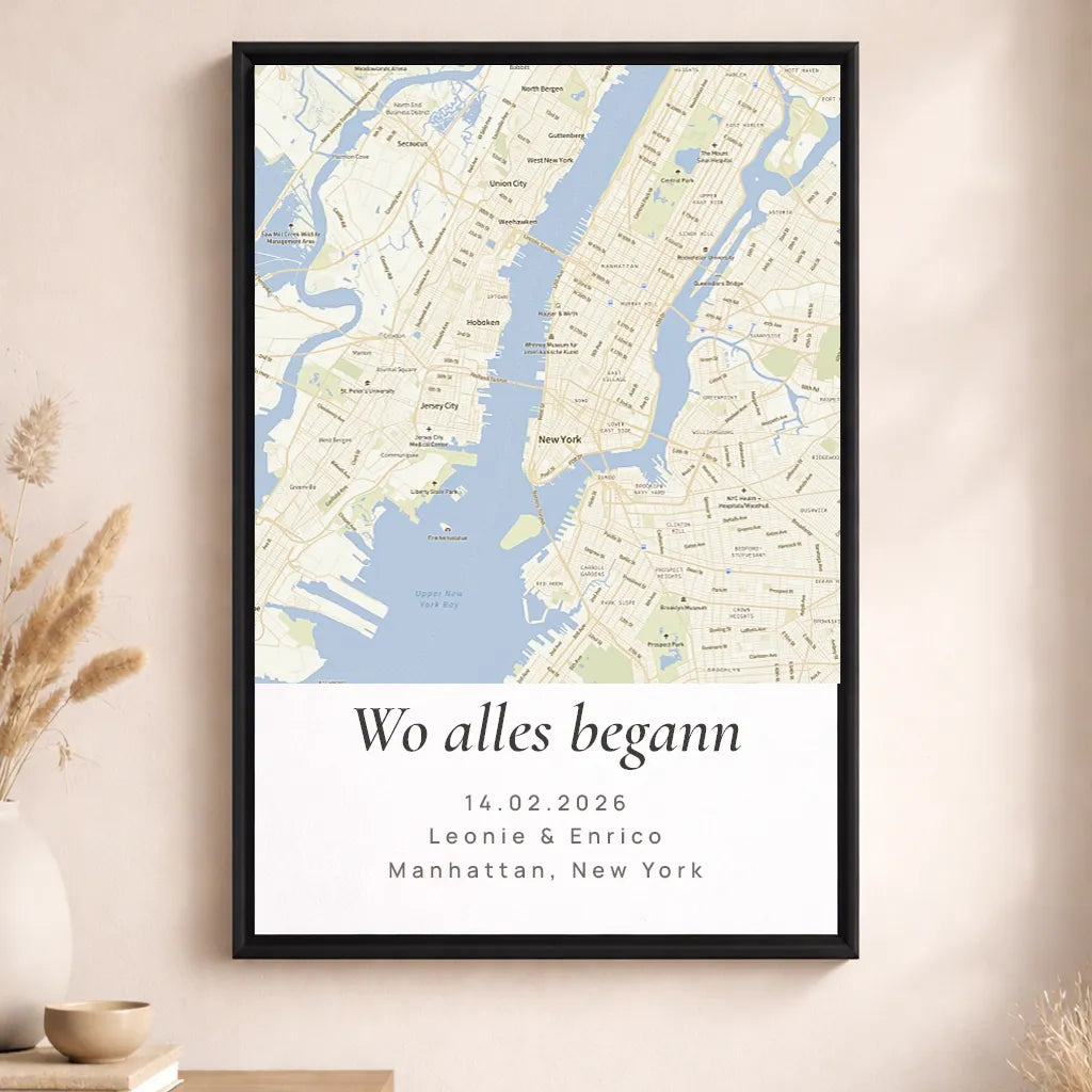 Leinwand "Wo alles begann" | Klassik-Edition