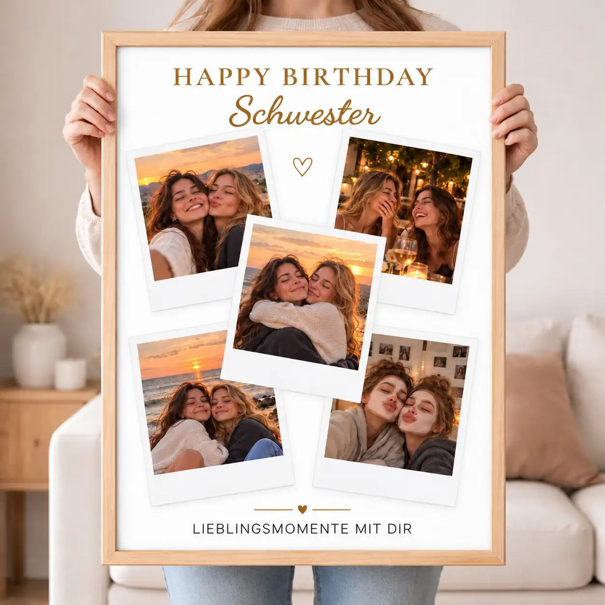 Wandbild Fotocollage "Geburtstag" #3