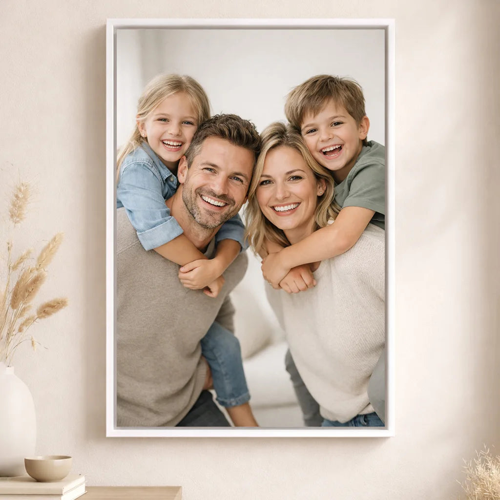 Leinwand Portrait "Dein Foto"