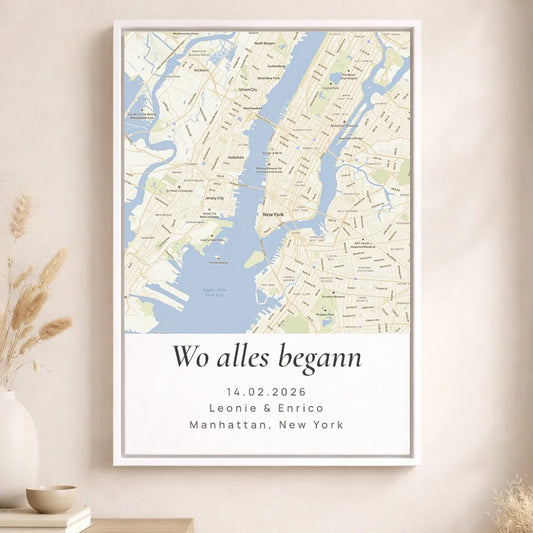 Leinwand "Wo alles begann" | Klassik-Edition
