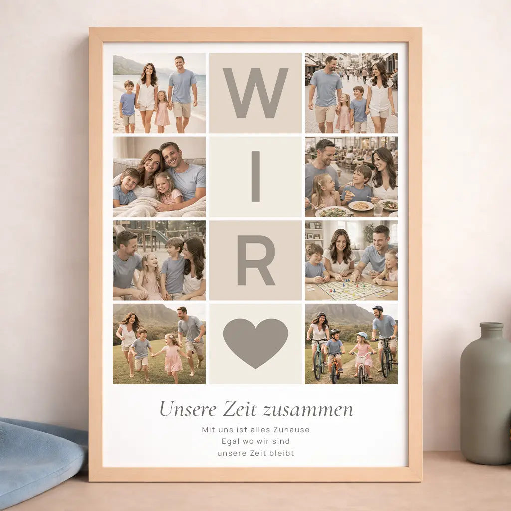 Poster Fotocollage "Lieblingsmomente"
