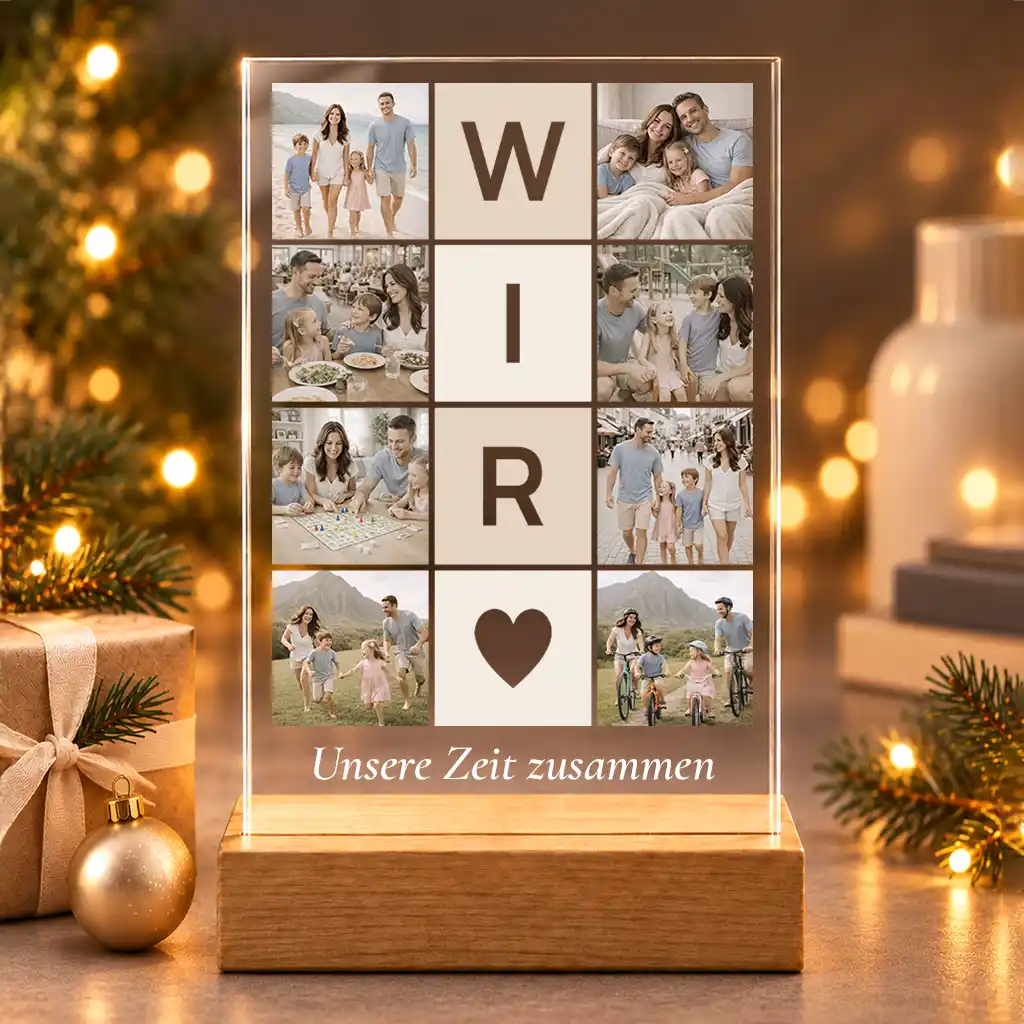 Bild auf Acrylglas Fotocollage "Lieblingsmomente Xmas 2026"