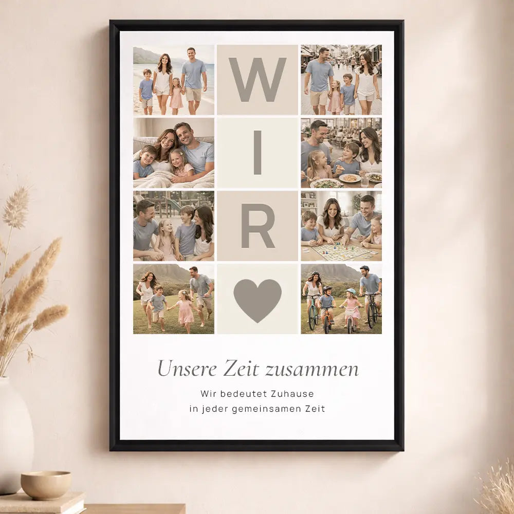 Leinwand Fotocollage "Lieblingsmomente"
